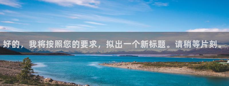 好的，我将按照您的要求，拟出一个新标题。请稍等片刻。